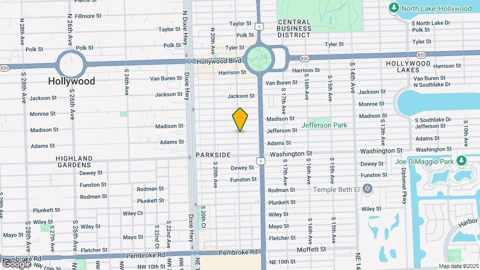 707 S 19th Ave Map and Location Details