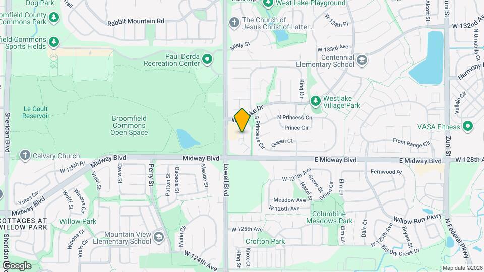 12852 King St Map and Location Details