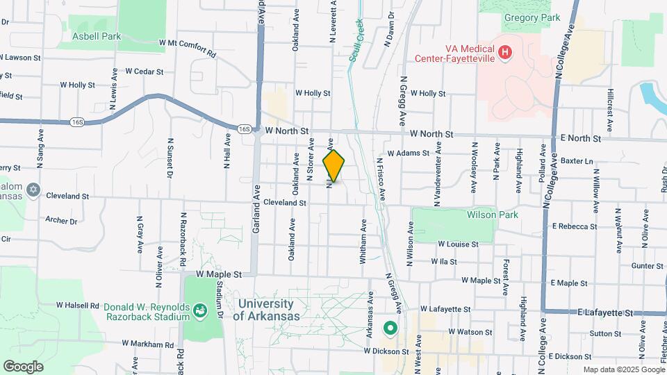 730 N Leverett Ave Mapa y Detalles de la Ubicación