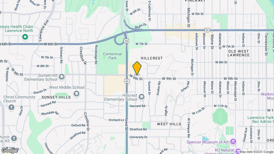 2020 W 9th St, Unit 1 Map and Location Details