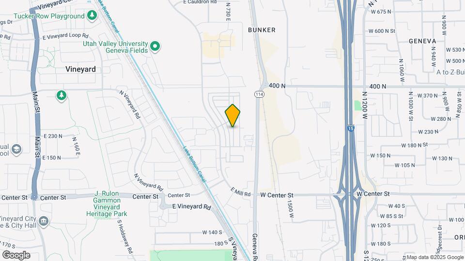 249 N 725 E Map and Location Details