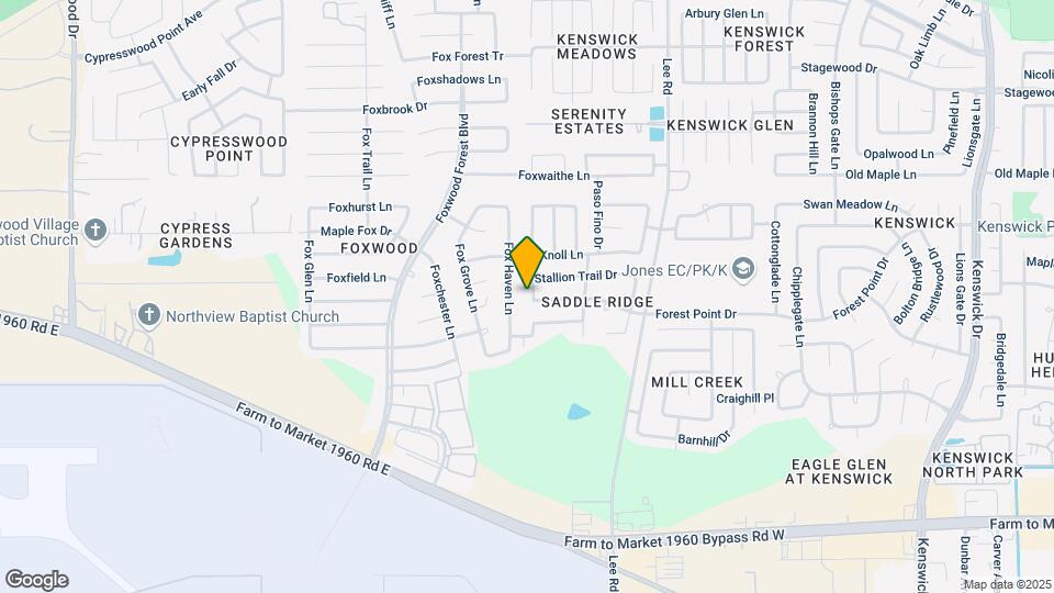 20211 Palomino Ridge Dr Map and Location Details