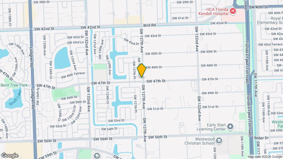 12701 SW 47th St Mapa y Detalles de la Ubicación