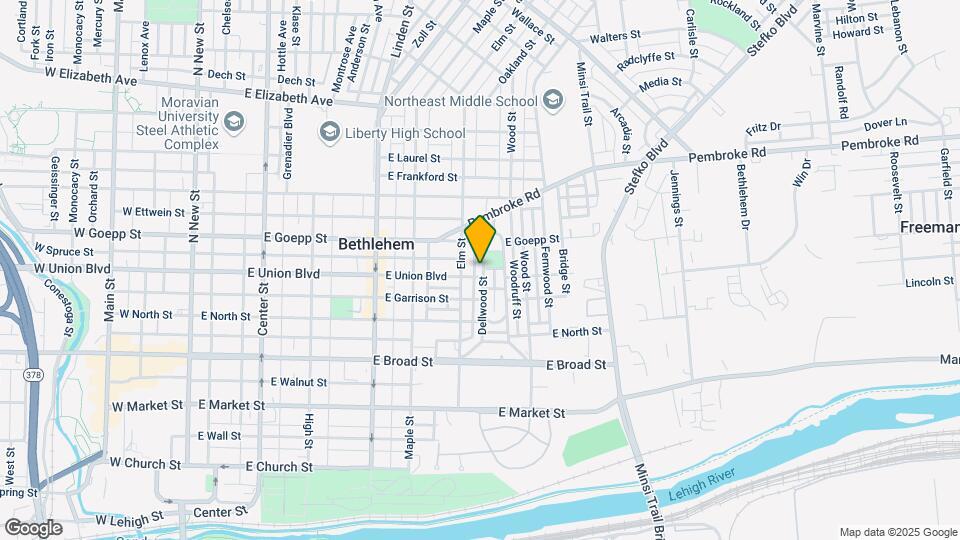 807 Dellwood St Map and Location Details