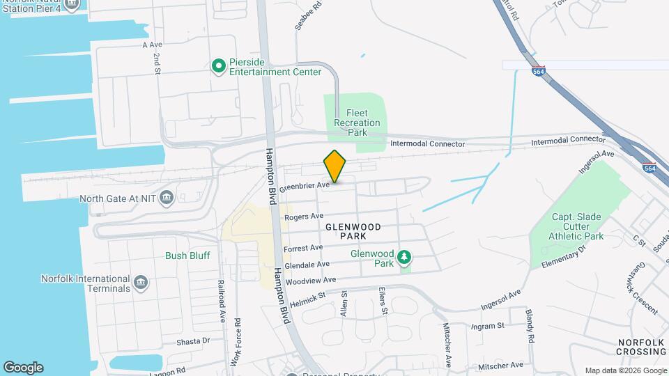 229 Greenbrier Ave Map and Location Details