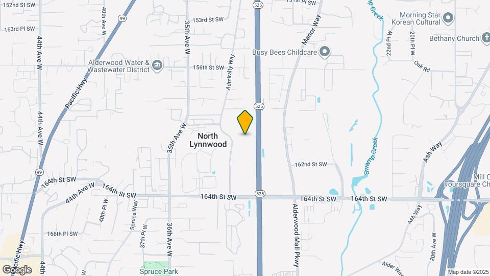 16003 Admiralty Way Map and Location Details