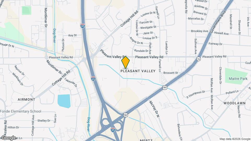 954 Shady Brook Dr Map and Location Details