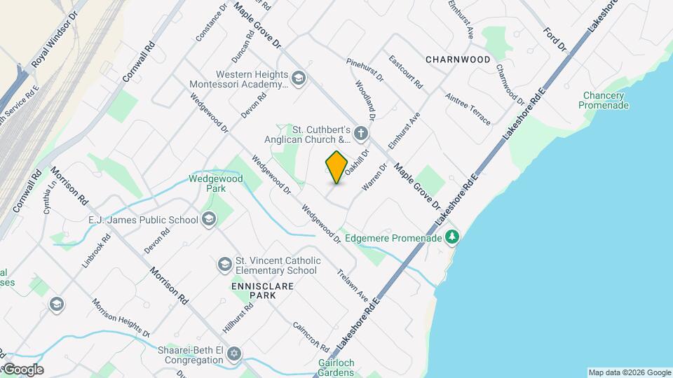 1464 Oakhill Dr Map and Location Details