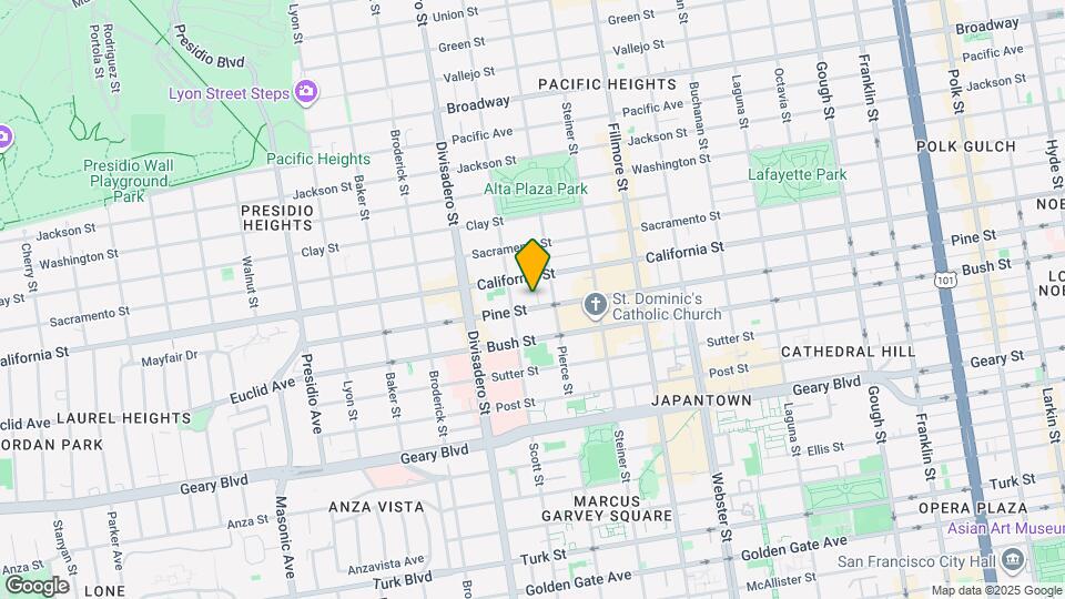 2548 Pine St Map and Location Details