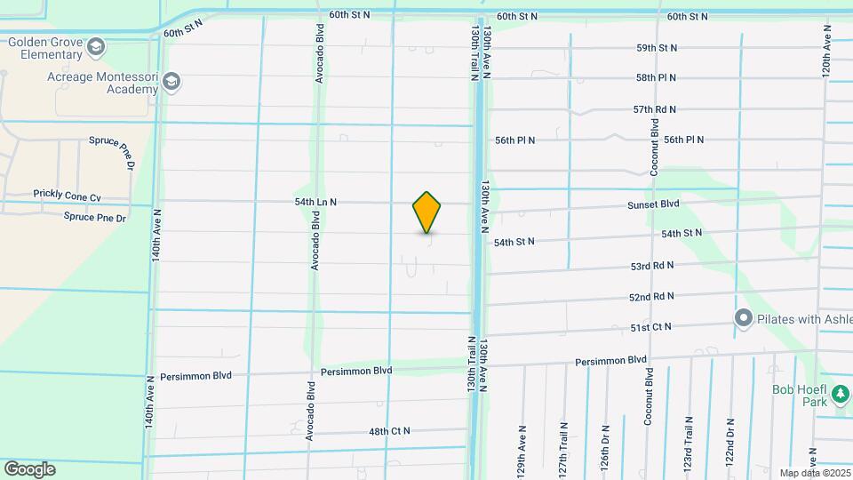 13136 54th St N Map and Location Details