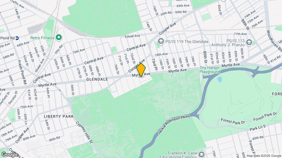 73-17 72nd St Map and Location Details