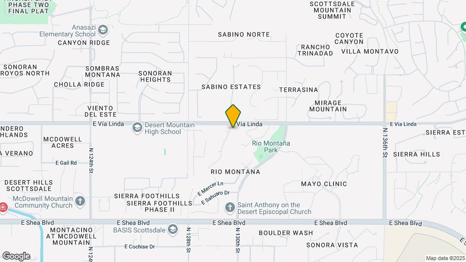 11343 N 129th Way Map and Location Details
