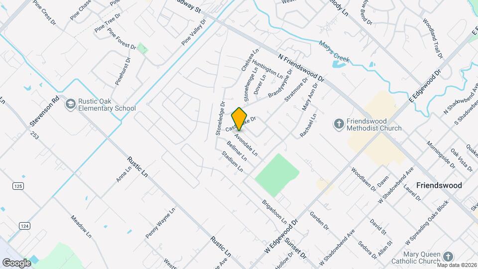 509 Avondale Ln Map and Location Details