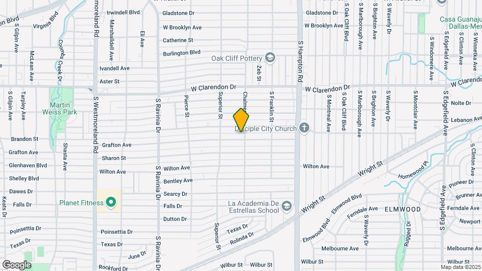 2607 Grafton Ave Map and Location Details