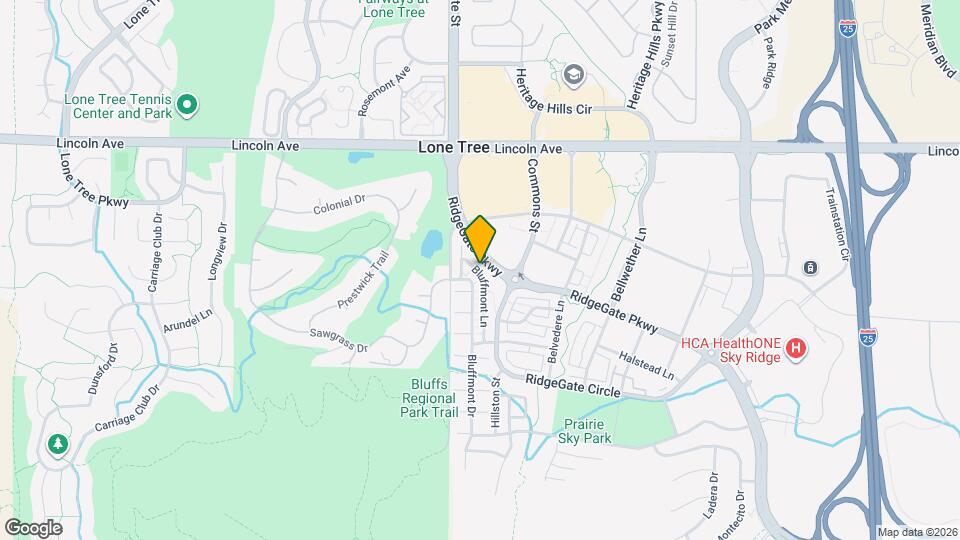 10098 Bluffmont Ln Map and Location Details