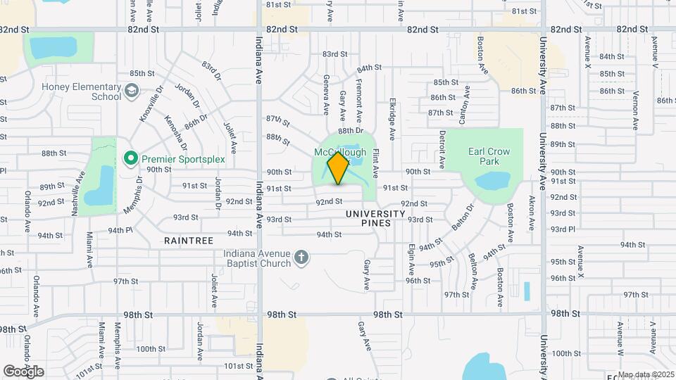 3213 91st St Map and Location Details