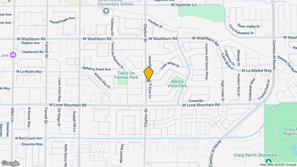 4917 El Este Ln Map and Location Details