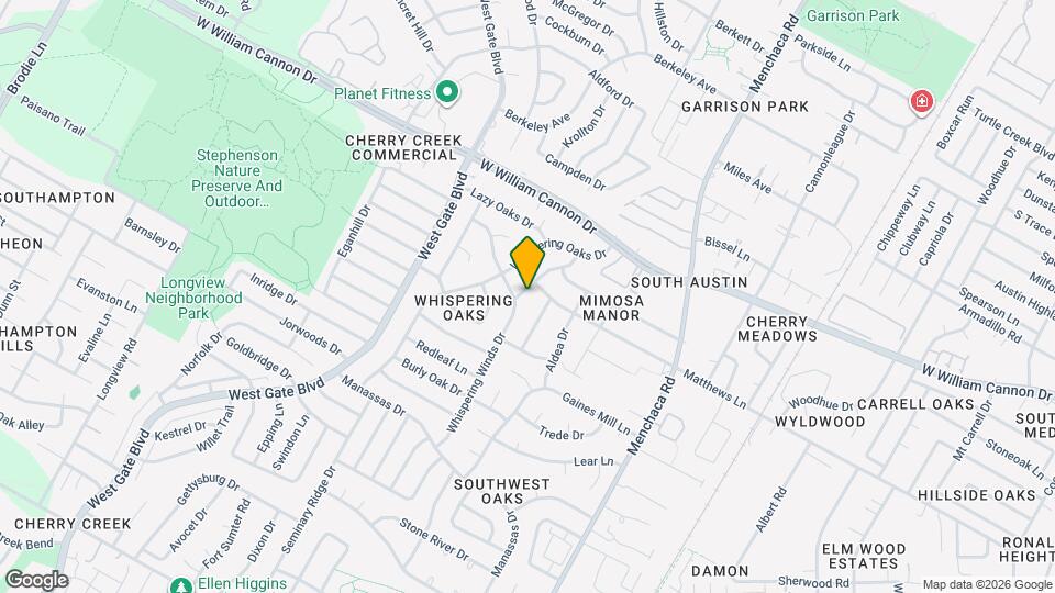 7205 Twisted Oaks Dr Map and Location Details