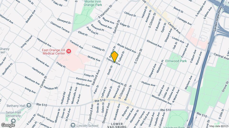 225 Tremont Ave, Unit 1 Mapa y Detalles de la Ubicación
