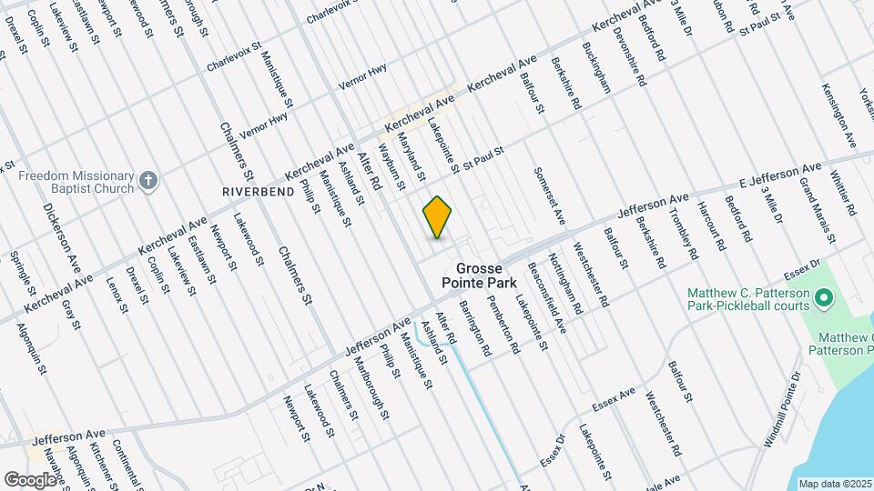 1008 Wayburn St Map and Location Details