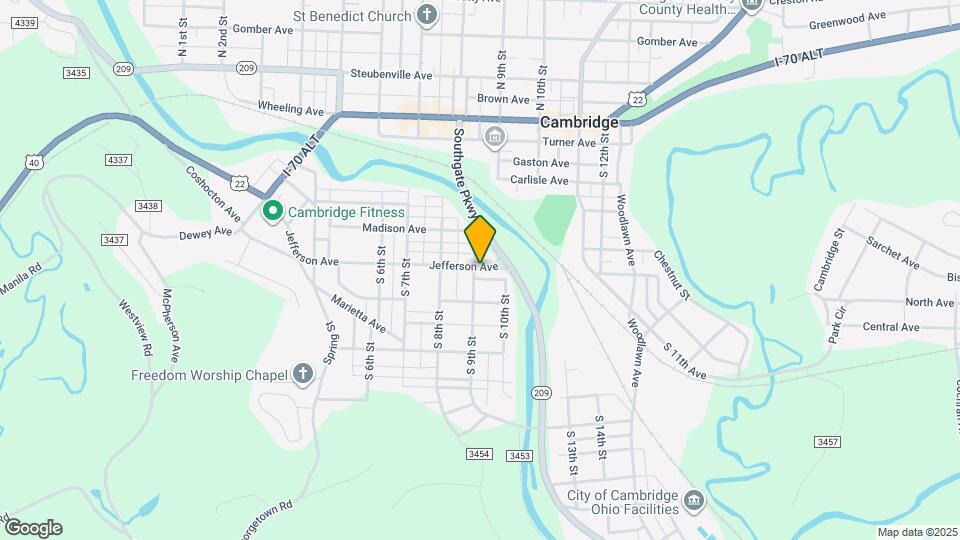 501 S 9th St Map and Location Details