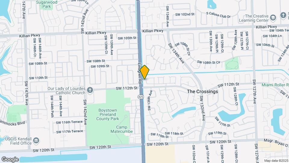 11054 SW 136th Ct Map and Location Details