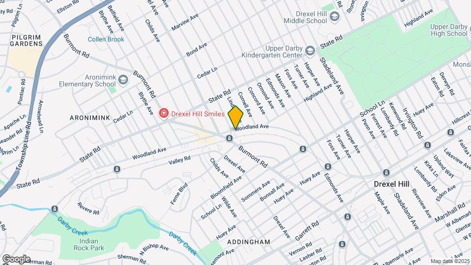 4100 Woodland Ave Mapa y Detalles de la Ubicación