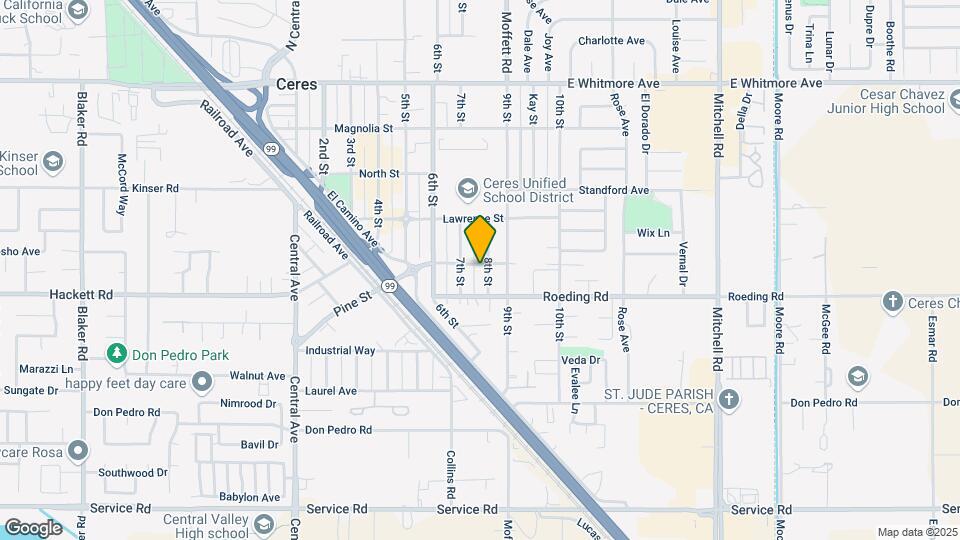 2538 Park St Map and Location Details