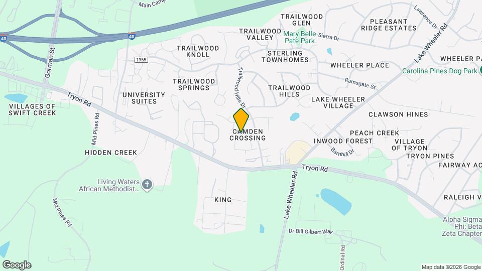 2830 Barrymore St Map and Location Details