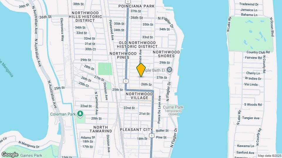 442 27th St Map and Location Details