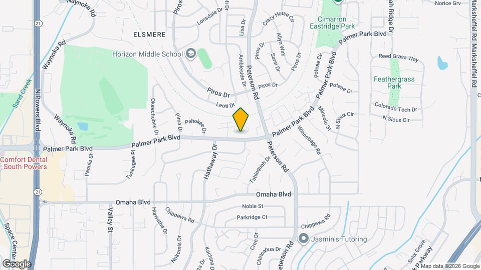 6697 Pahokee Ct Map and Location Details