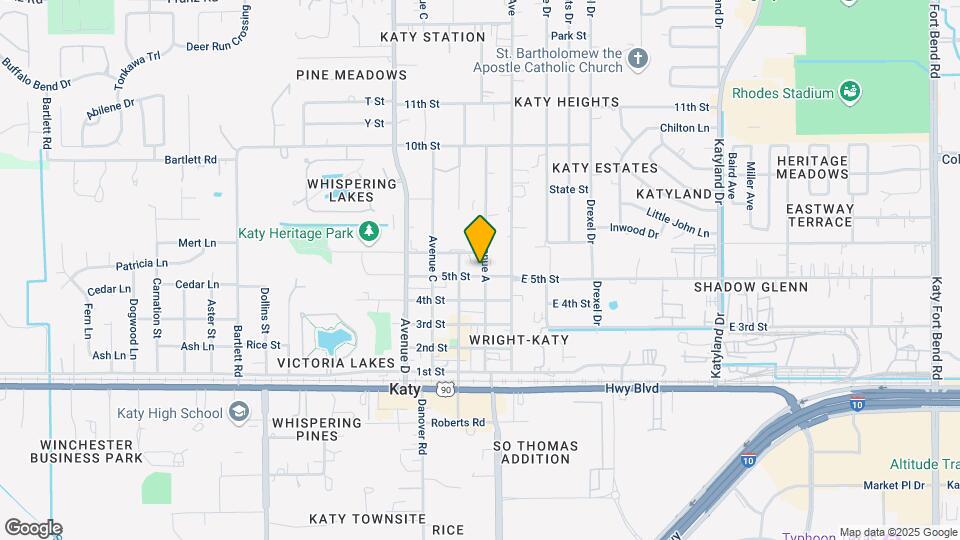 Katy Terrace Apartments Mapa y Detalles de la Ubicación