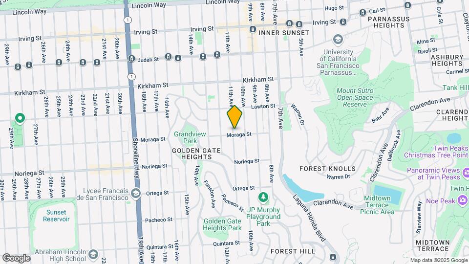 1688 11th Ave Map and Location Details