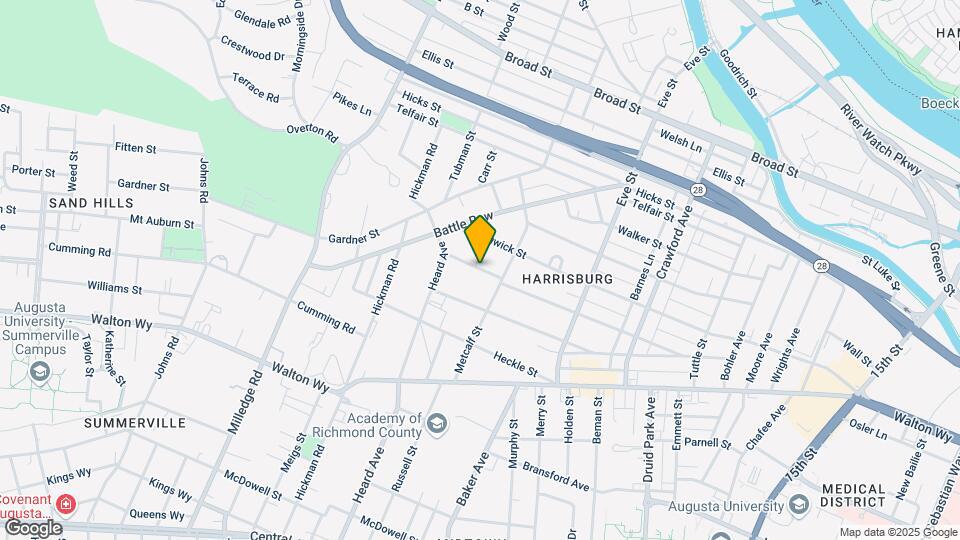 2012 Starnes St Mapa y Detalles de la Ubicación