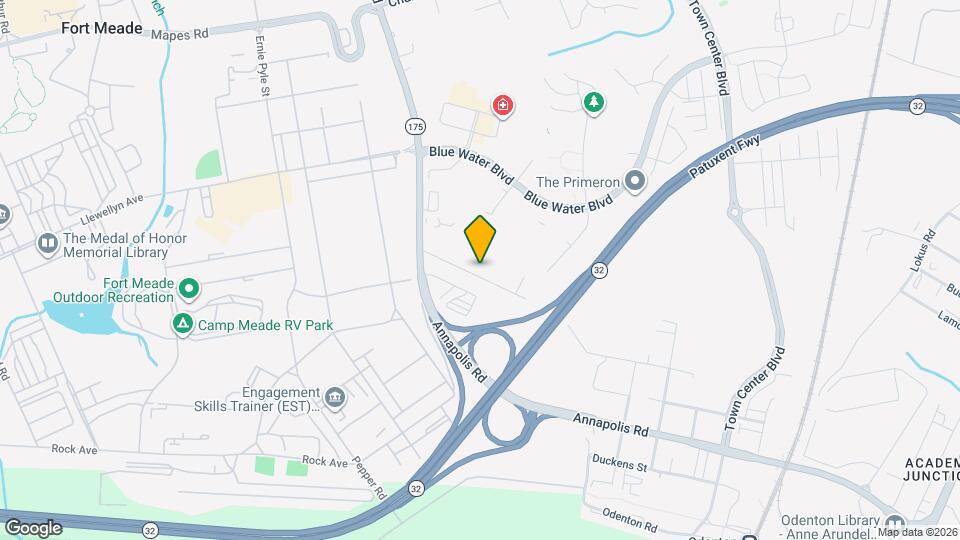 1472 Berger St Mapa y Detalles de la Ubicación