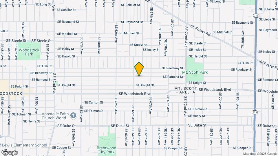 6512 Ramona St Map and Location Details