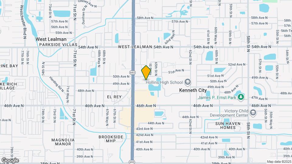 6511 49th Ave N Map and Location Details