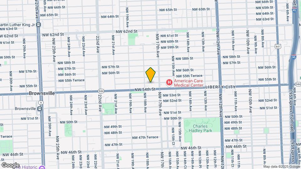 1760 NW 55th St, Unit 1 Map and Location Details