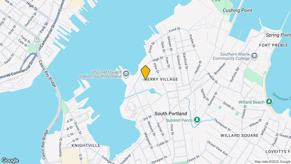 27 Oak St, Unit #2 Map and Location Details