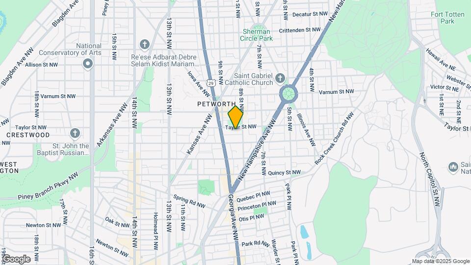 804 Taylor St NW Map and Location Details