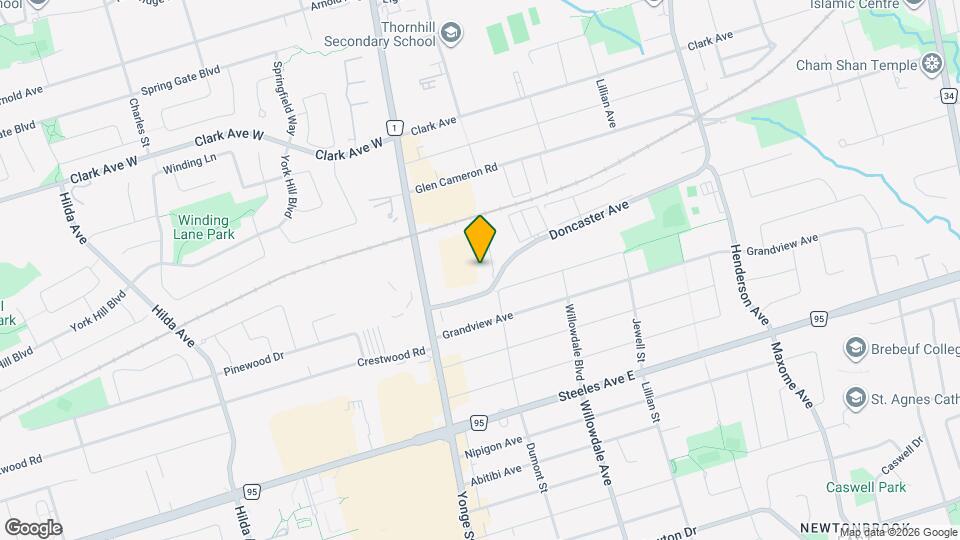 7167 Yonge St Map and Location Details