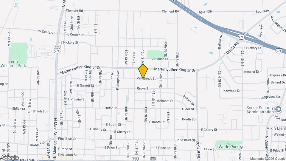 1160 Van Zandt St Map and Location Details