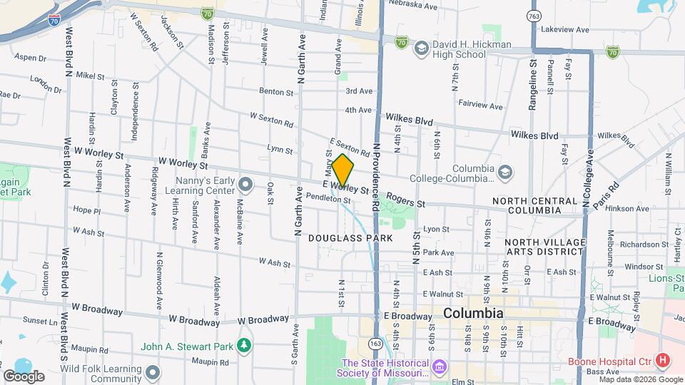 422 Lasalle Pl Map and Location Details