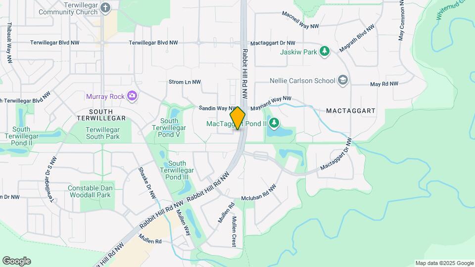 6421 Sandin Crescent NW Map and Location Details