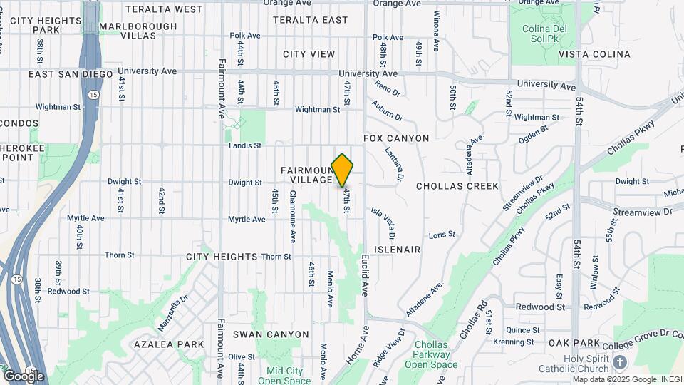 3570 47th St Map and Location Details
