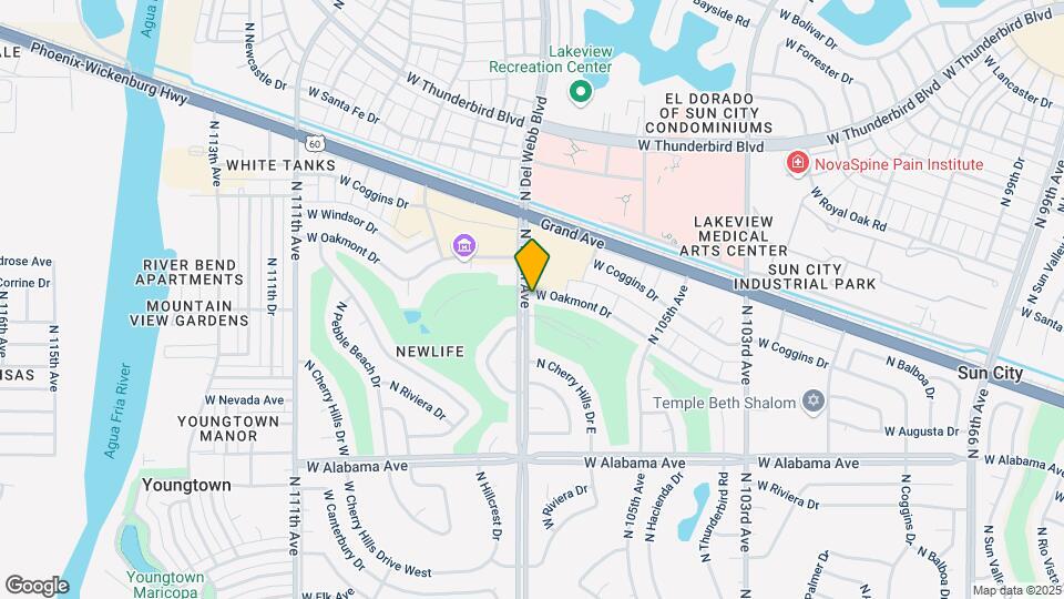 10645 W Oakmont Dr Map and Location Details