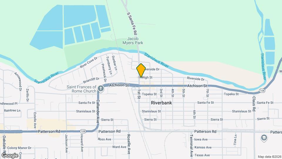 3106 High St Map and Location Details