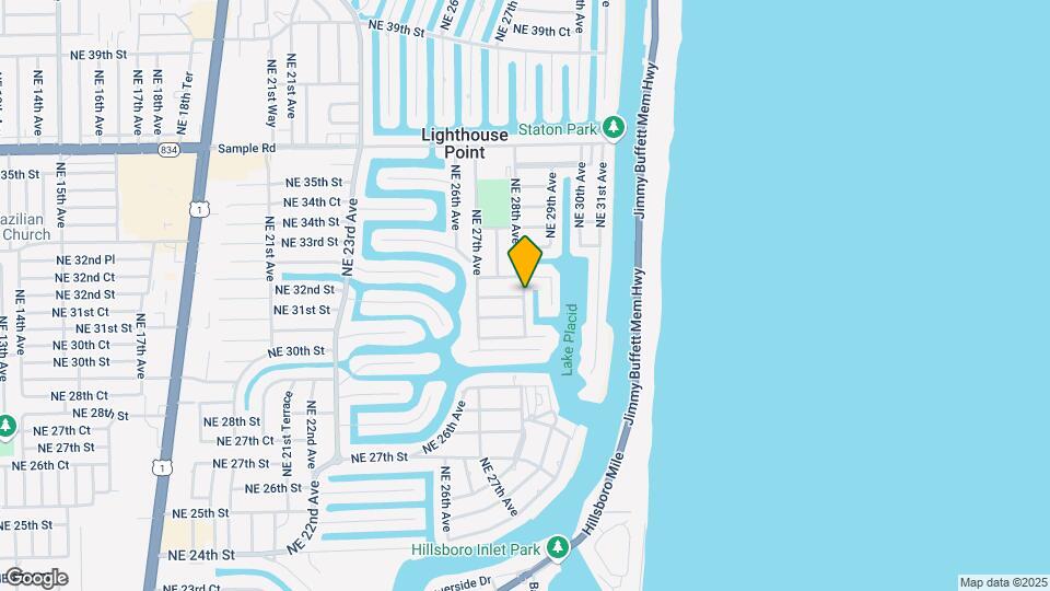3160 NE 28th Ave Mapa y Detalles de la Ubicación