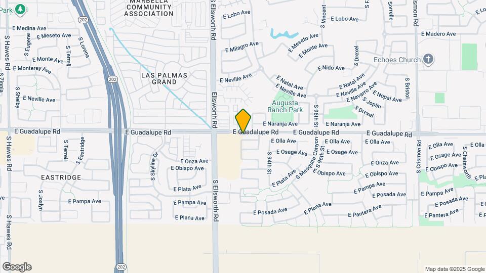 9306 E Olla Ave Map and Location Details