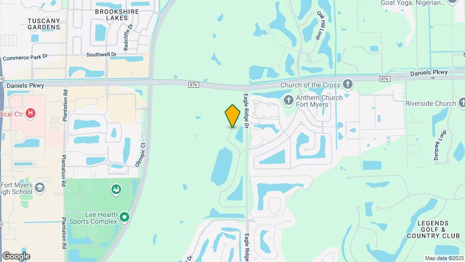 13831 Eagle Ridge Lakes Dr Mapa y Detalles de la Ubicación
